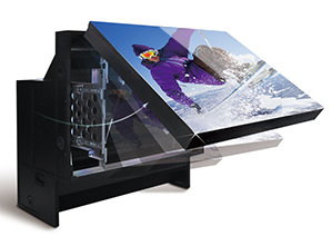 60寸前維護拼接液晶顯示屏