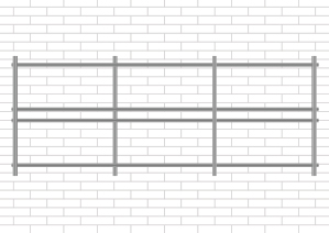 拼接單元電視墻 壁掛式支架
