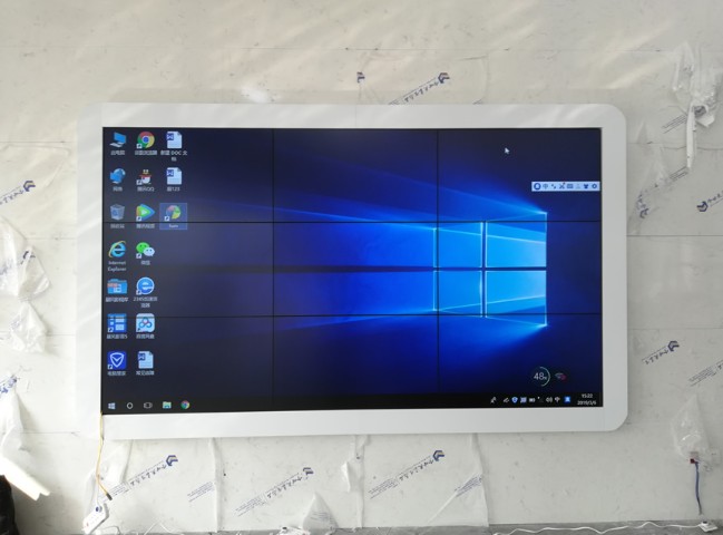 愛普樂液晶拼接屏進(jìn)駐西平縣農(nóng)商銀行