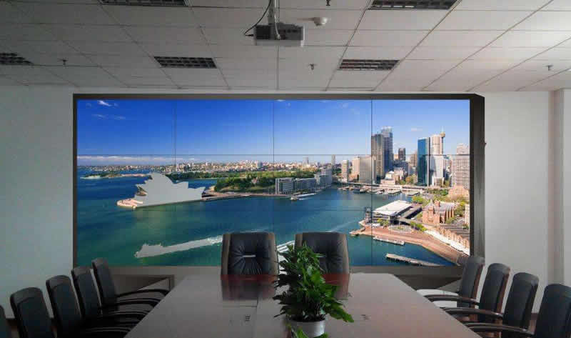 無縫拼接屏0mm拼縫，引領(lǐng)拼接新時代