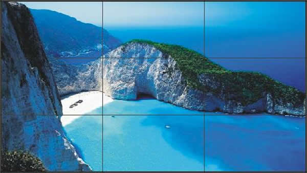 無縫拼接屏的出現(xiàn)，把大屏幕拼接屏市場推向一個(gè)新的高度