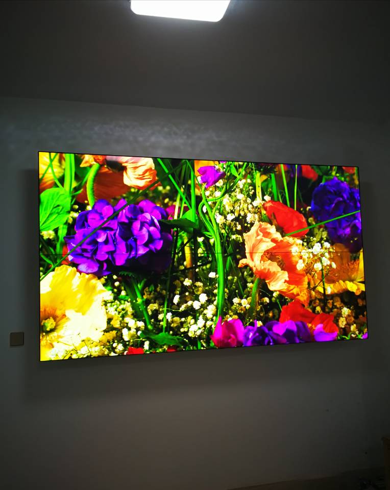 愛普樂55寸0.88mm液晶拼接屏進(jìn)駐射陽縣水利局