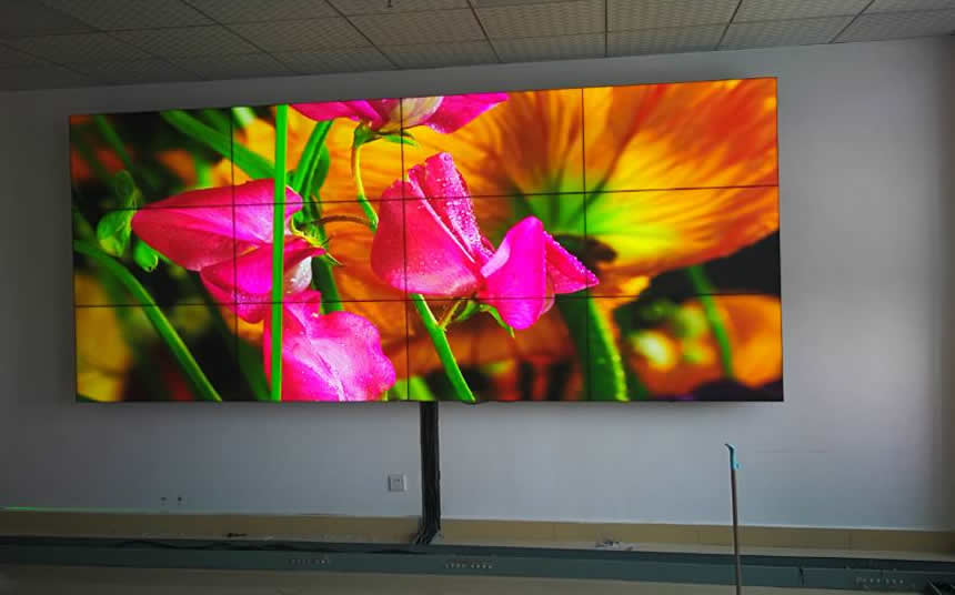 愛普樂46寸液晶拼接屏進駐孝感市公安局