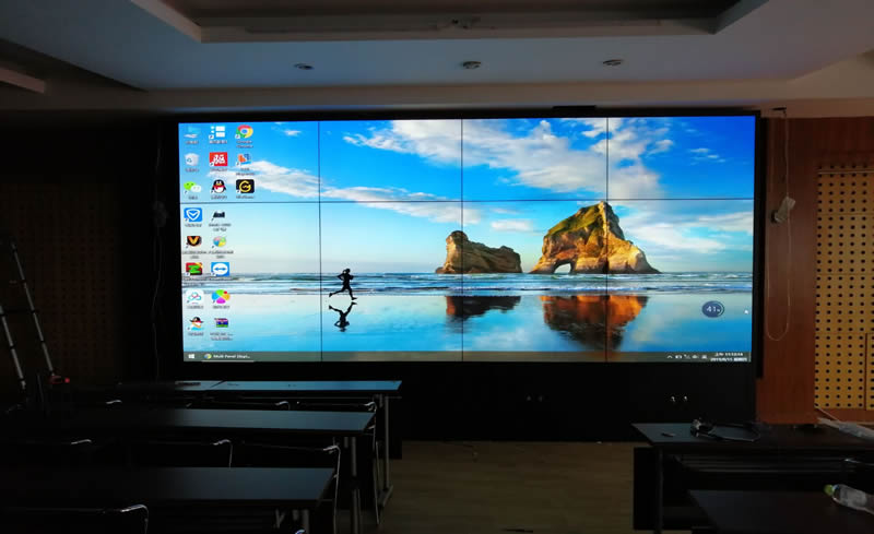 液晶拼接屏助力山東大學(xué)某校區(qū)打造多媒體教室