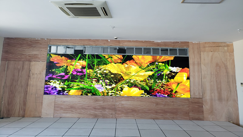 55寸液晶拼接屏助力煙臺(tái)城市展覽館建設(shè)