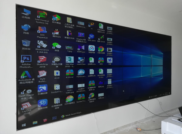 液晶拼接屏進駐內(nèi)蒙古烏蘭察布某電業(yè)局