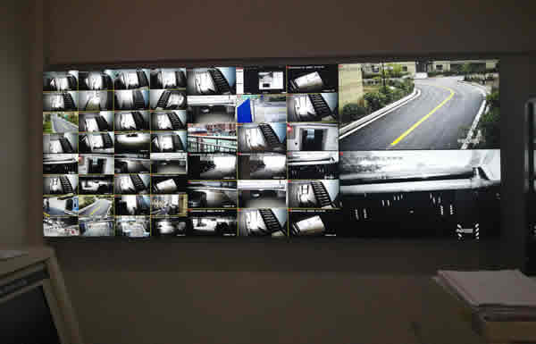 液晶拼接屏走進(jìn)農(nóng)村安防