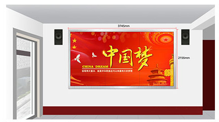 液晶拼接墻圖像不滿屏（屏幕顯示有黑邊）